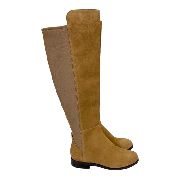 Cole Haan Shoes - Cole Haan Izzy Over Knee Boots Size 8 Light Whiskey Suede
